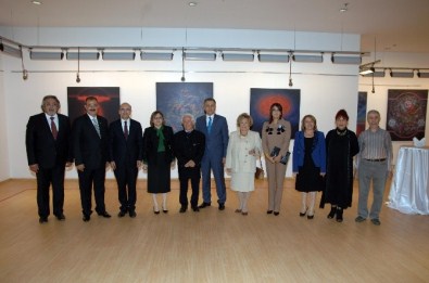 Ressam Mustafa Altıntaş Sergi Açtı