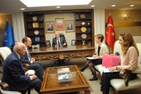 YAŞAR KARAYEL - AB Siyasi İşler Müsteşarı Poupeau'dan AK Parti'ye Ziyaret