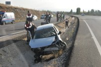 Afyonkarahisar'da Trafik Kazası; 2 Yaralı
