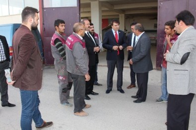 Aydemir, Aziziye'de Üretici Dadaşların Konuğuydu