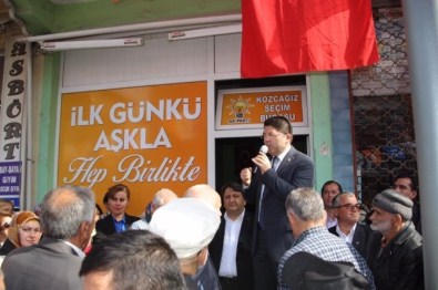 AK Parti Kozcağız Seçim Bürosunun Açılışı Yapıldı