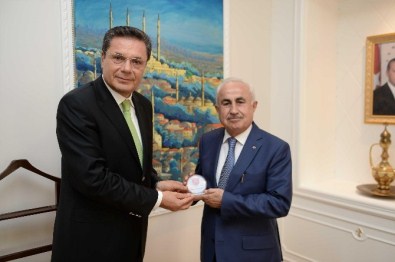 Emekli Tuğgeneral Aydın'dan Edirne Valisi Şahin'e Ziyaret