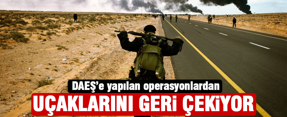 Kanada savaş uçaklarını geri çekiyor