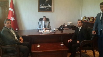 Malazgirt Meslek Yüksekokulu Yönetiminden Kaymakam Kırlı'ya Ziyaret