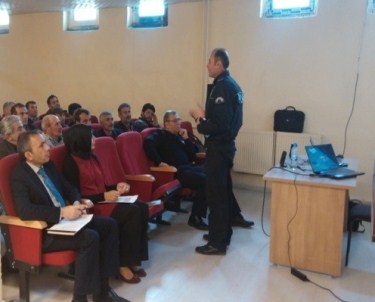 Tortum'da Şöforlere Yönelik Seminer