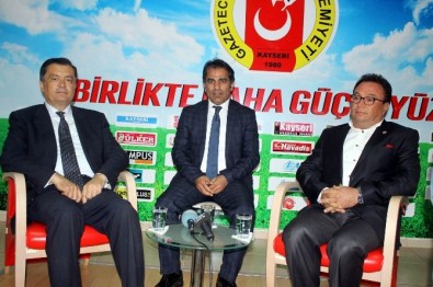 Yozgat Bağımsız Milletvekili Adayı Lütfullah Kayalar'dan Gazeteciler Cemiyetine Ziyaret