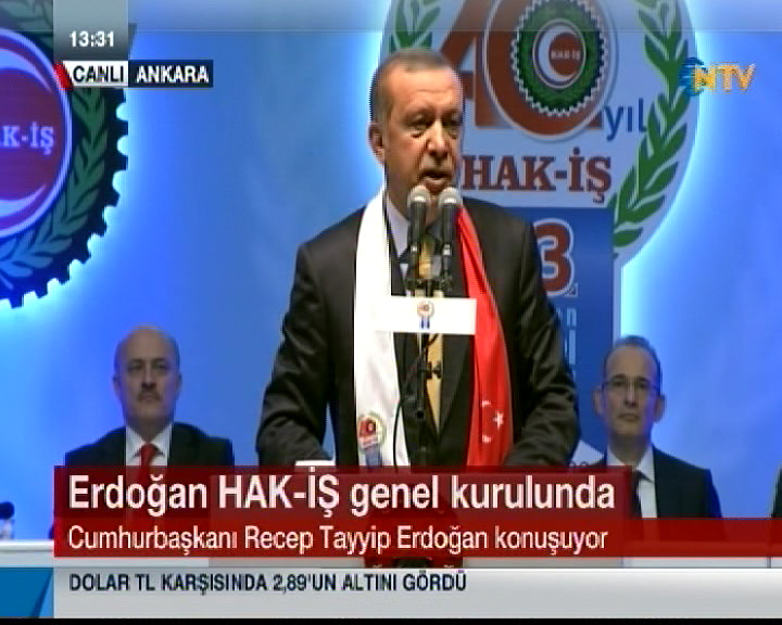 CNN Türk, Erdoğan'ın konuşmasını vermedi