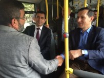 SIHHİYE - Eski Başbakan Yardımcısı Belediye Otobüsünde