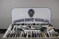 Karaman'da Amaç Dışı Bıçak Taşıyan 74 Kişiye 15 Bin Lira Para Cezası