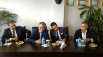 ALİ ÖZ - MHP'li Aday Yücelen Mersin GİAD'ı Ziyaret Etti