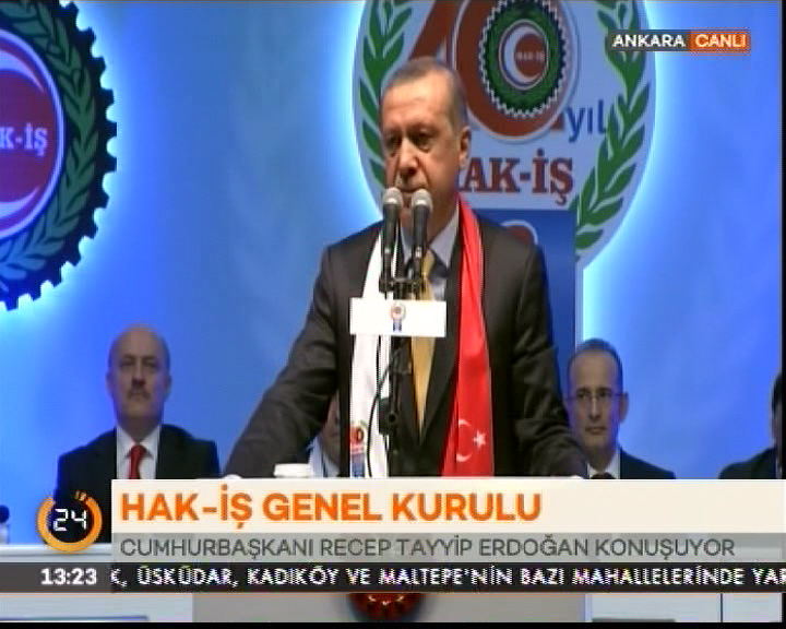 CNN Türk, Erdoğan'ın konuşmasını vermedi