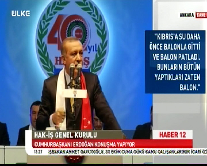 CNN Türk, Erdoğan'ın konuşmasını vermedi