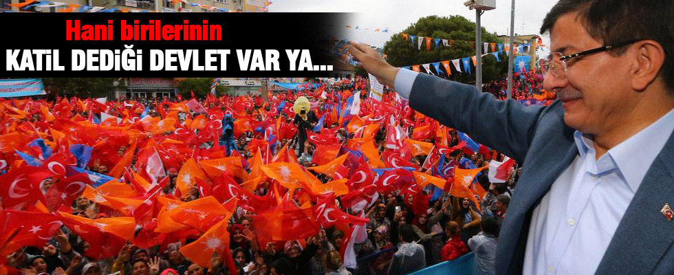 Başbakan Davutoğlu İzmir mitinginde konuştu