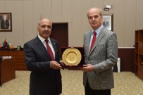 SANAT TARIHI - Batman Üniversitesi Rektörü Uluçam'dan CBÜ Rektörü Çelebi'ye Ziyaret