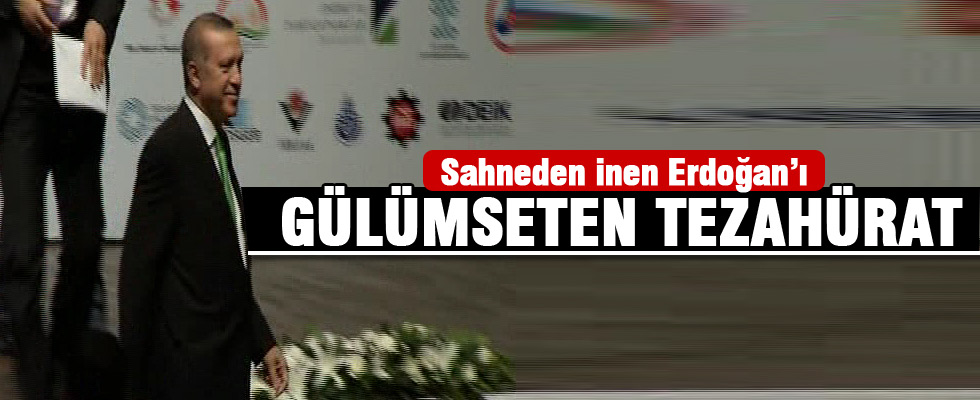 Erdoğan'ı gülümseten tezahürat