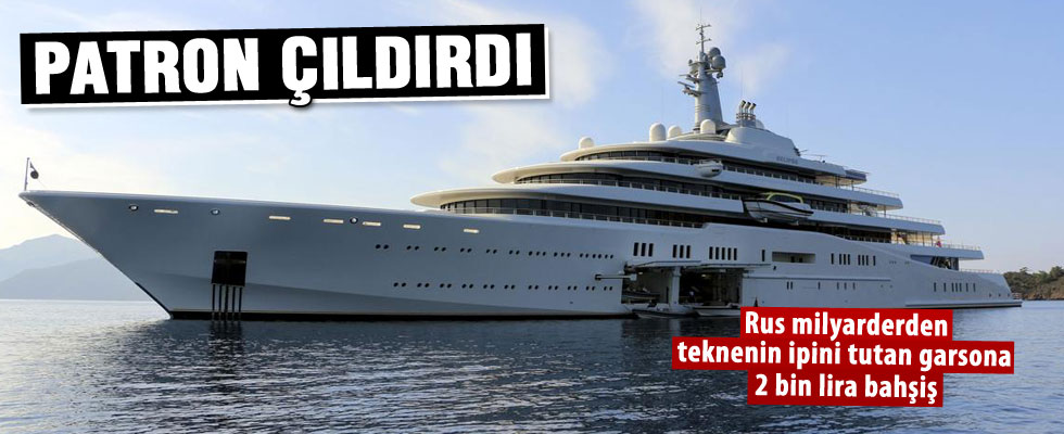 'Rus ağası' Türk garsonu bahşişe boğdu