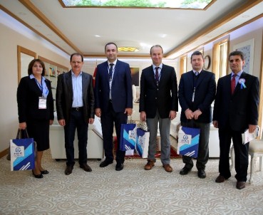Ankos Heyetinden Rektör Coşkun'a Ziyaret