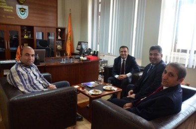 Kaymakam Arslan'dan Saray Meslek Yüksek Okulu'na Ziyaret