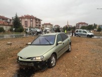 Kulu'da İki Otomobil Çarpıştı Açıklaması 1 Yaralı