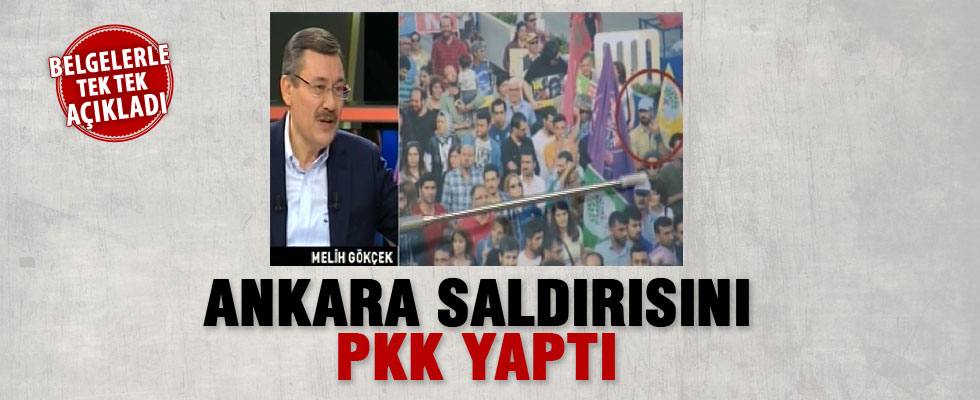 Melih Gökçek: Ankara katliamının arkasında PKK var