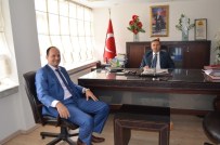 PTT Müdürü Kınık Kaymakam Güven'i Ziyaret Etti