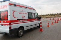 SERHAT VANÇELIK - Ambulans Şoförleri İleri Sürüş Teknikleri Eğitiminden Geçti