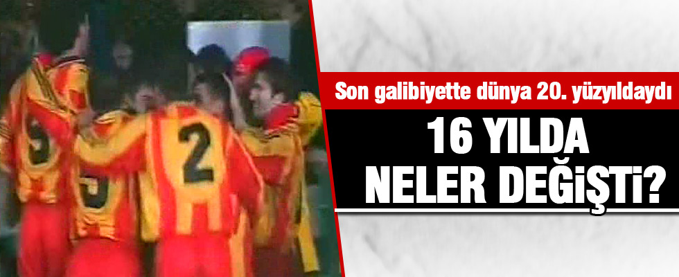 Galatasaray'ın Kadıköy'deki son galibiyetinden bu yana neler değişti?