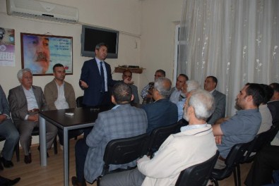 Grup Başkanvekili Ahmet Aydın, Memur-Sen'i Ziyaret Etti