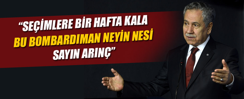 Hüseyin Gülerce'den Bülent Arınç'a tepki