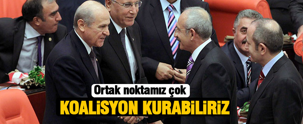Kılıçdaroğlu koalisyon için birinci tercihini açıkladı
