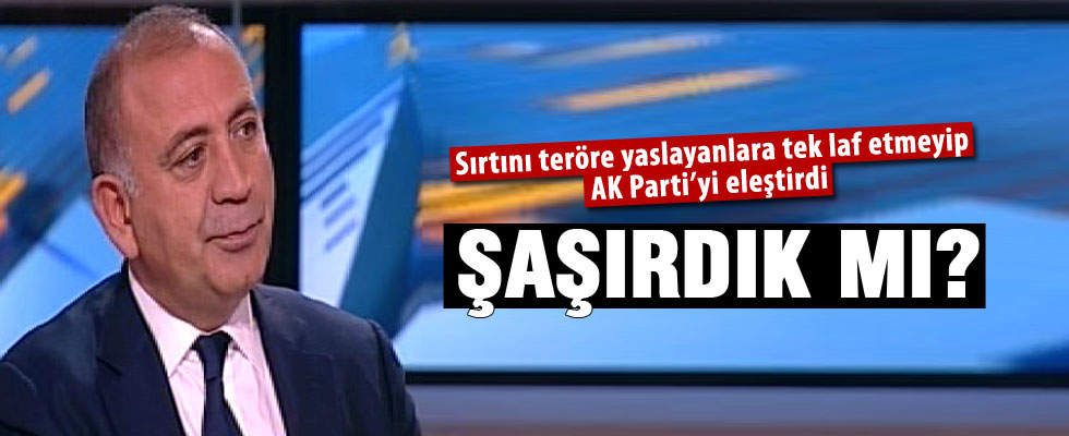 Gürsel Tekin'den HDP'yi savunan sözler
