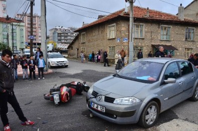 Seydişehir'de Trafik Kazası Açıklaması 1 Yaralı