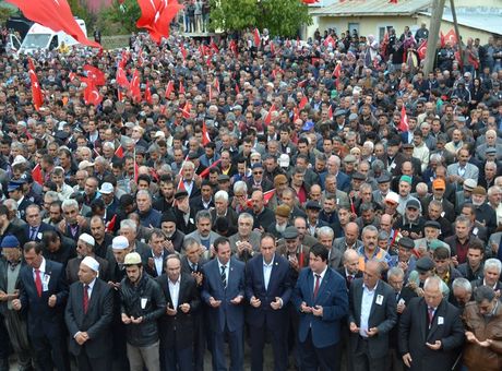Şehit özel harekat polisi Sadık Özkan'a veda