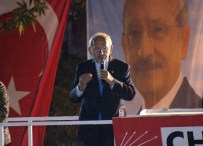 SELVİ KILIÇDAROĞLU - CHP Lideri Kılıçdaroğlu Mitingini Yağmur Altında Yaptı