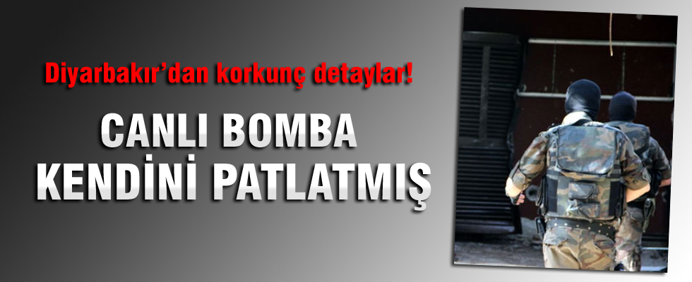 Diyarbakır'da canlı bomba yakalandı