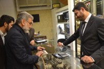 TANER YILDIZ - Enerji Ve Tabii Kaynaklar Eski Bakanı Yıldız Kazancılar Çarşısında Esnafı Ziyaret Etti