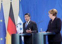 ORTA AMERİKA - Merkel-Hernandez Görüşmesi