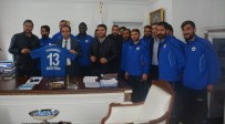 TATVAN GENÇLERBİRLİĞİ - Tatvan GB Spor'dan Kaymakam Erkan'a Ziyaret
