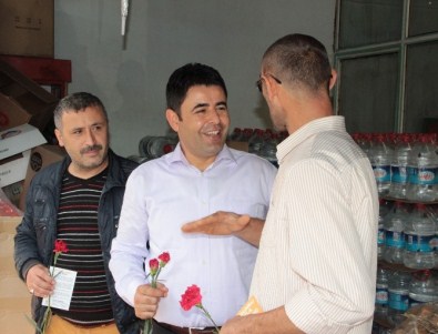 AK Partili Osman Boyraz, Kamyoncu Esnafını Ziyaret Etti