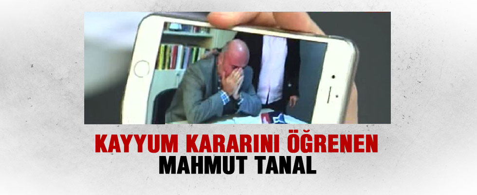 CHP'li Mahmut Tanal'ın kayyum gözyaşları