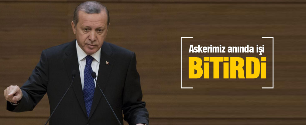 Erdoğan'dan PYD'ye operasyon açıklaması