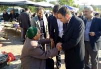 TUNÇBILEK - Milletvekili İshak Gazel, Tunçbilek Beldesi'nde