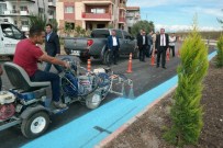 SÜLEYMAN ÇAKıR - Yürüyüş Yolunda Asfalt Ve Ağaçlandırma Çalışması