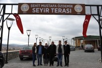 DAĞLıCA - Bozüyük'te Seyir Terasına 'Şehit Mustafa Özdemir' İsmi Verildi