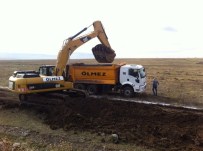 Kars-Digor Bölünmüş Yol Çalışması Başlandı