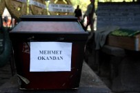 MUSTAFA ELİTAŞ - Serçeönü Mahalle Muhtarı Mehmet Okandan Son Yolculuğuna Uğurlandı