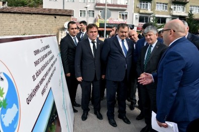 Orman Ve Su İşleri Bakanı Veysel Eroğlu Harşit Çayı Islah Projesini İnceledi