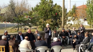 AK Parti Adayı Koca Seçim Çalışmalarına Çay İlçesinde Devam Etti