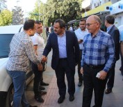 MUSTAFA AKAYDıN - AK Partili Hüseyin Samani Kale Kapısı Esnafıyla Buluştu