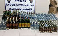 Avcılar'da Kaçak İçki Operasyonu